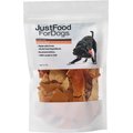 JustFoodForDogs Salmon Bark Dehydrated Dog Treats, 5-oz bag