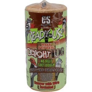 C&S RTU Hot Pepper Delight Log Bird Food, 2-lb bag