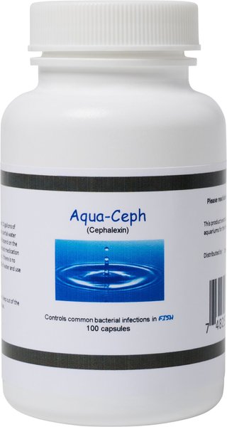 Midland Vet Services Aqua-Ceph Cephalexin Fish Antibiotic, 100 count slide 1 of 2