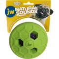JW Pet Natural Sounds Rumbler Dog Toy, Green