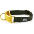 Major Darling Martingale Dog Collar, Olive/Dandelion, Large