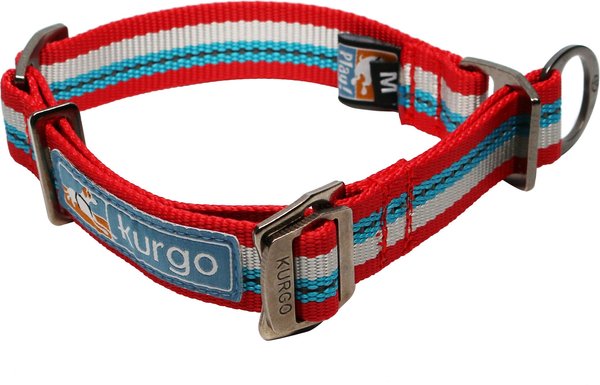 Kurgo Walk About Limited Slip Dog Collar, Multi-color, Medium slide 1 of 6