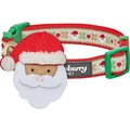 Blueberry Pet Christmas Holiday Adjustable Dog Collar, Santa, Large