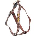 Boulevard Personalized Leopard Dog Harness, Small