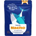Made by Nacho Sustainably Caught Diced Tuna & Cod Recipe With Bone Broth Grain-Free Wet Cat Food, 2.5-oz pouch, case of 12