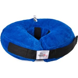 Rucal Pets Inflatable Recovery Dog Collar, Blue, Small