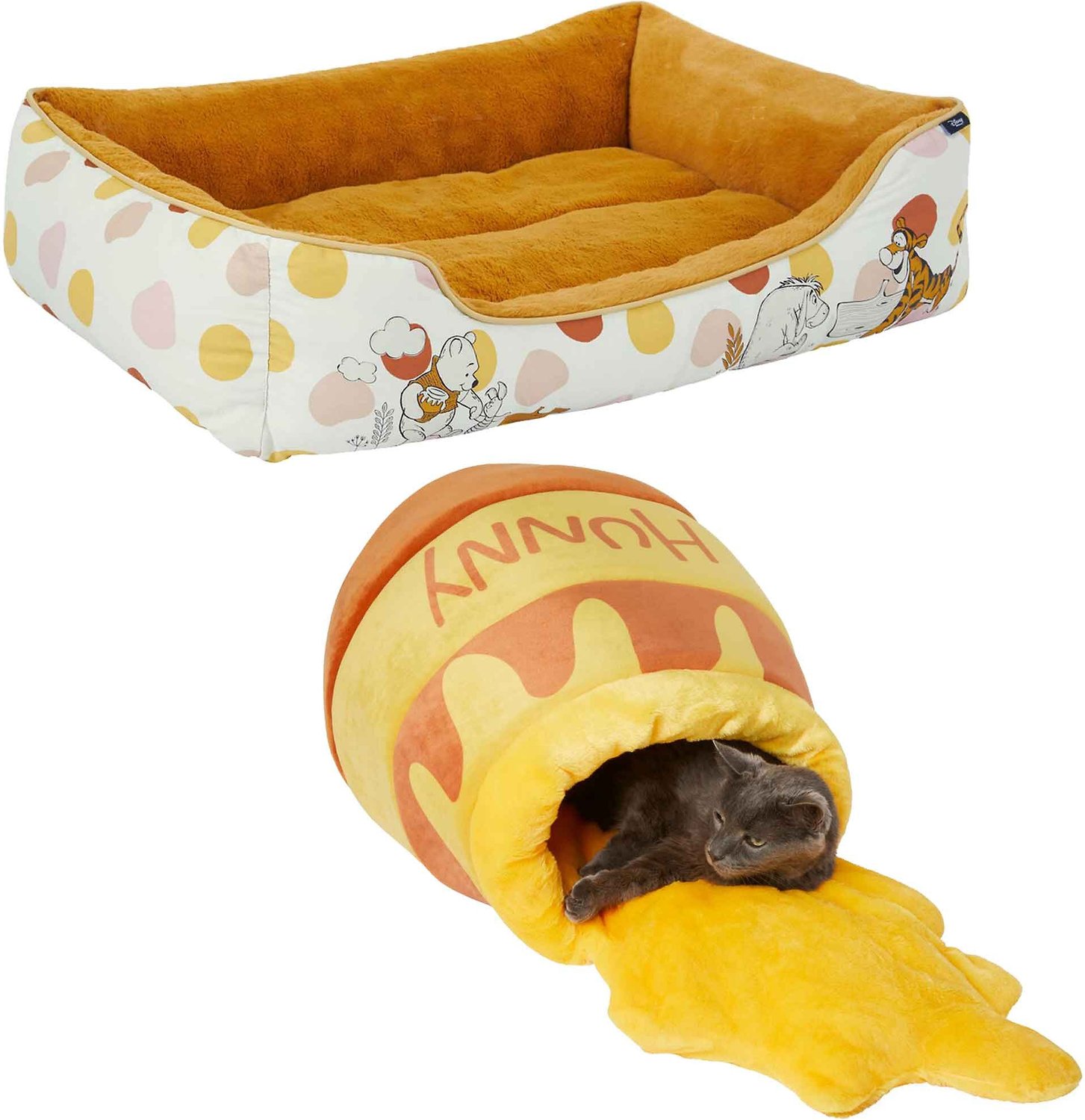 Winnie the Pooh Pet Bed + Honey Pot