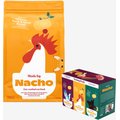 Made by Nacho Cage Free Chicken, Duck & Quail Recipe With Freeze-Dried Chicken Liver Dry Cat Food, 10-lb bag + Cuts In Gravy Recipes With Bone Broth Variety Pack Wet Food