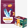 Made by Nacho Sustainably Caught Salmon, Whitefish & Pumpkin Recipe With Freeze-Dried Chicken Liver Dry Cat Food, 10-lb bag + Cuts In Gravy Recipes With Bone Broth Variety Pack Wet Food