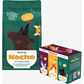 Made by Nacho Grass Fed Beef, Rabbit & Pumpkin Recipe With Freeze-Dried Chicken Liver Dry Cat Food, 4-lb bag + Cuts In Gravy Recipes With Bone Broth Variety Pack Wet Food