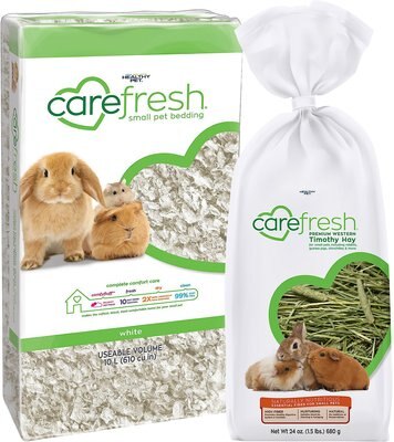 Carefresh Premium Western Timothy Hay, 24-oz bag + Small Animal Bedding, slide 1 of 1