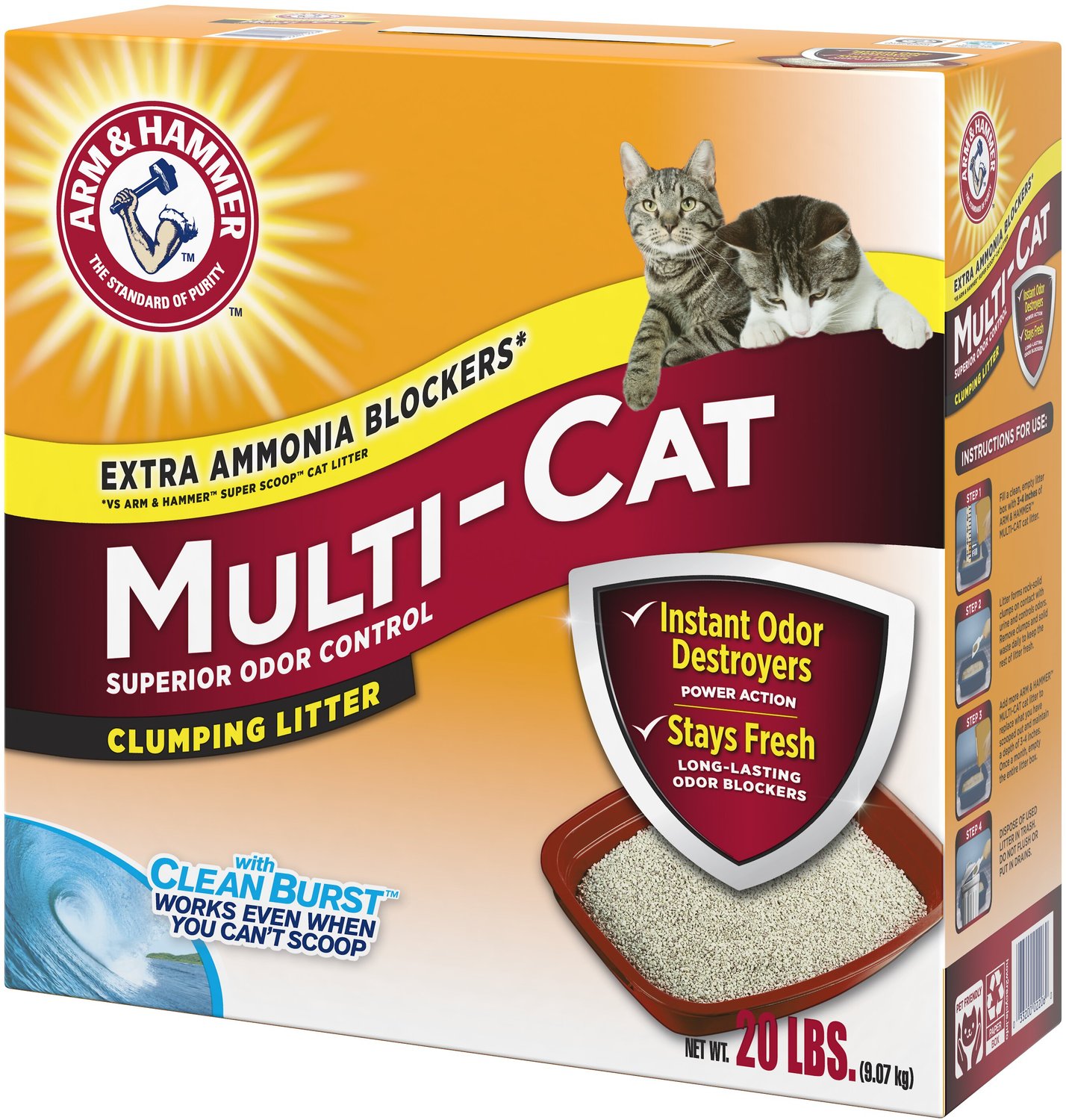 Arm And Hammer Multi Cat Litter