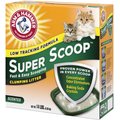 Arm & Hammer Litter Super Scoop Fresh Clean Scented Clumping Clay Cat Litter, 14-lb box