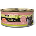 AvoDerm Natural Salmon Recipe Canned Cat Food, 5.5-oz, case of 24