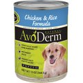 AvoDerm Natural Chicken & Rice Recipe Puppy Canned Dog Food, 13-oz, case of 12