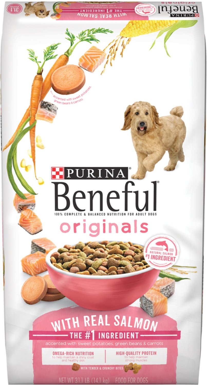 Purina Beneful Originals with Real Salmon Dry Dog Food, 31