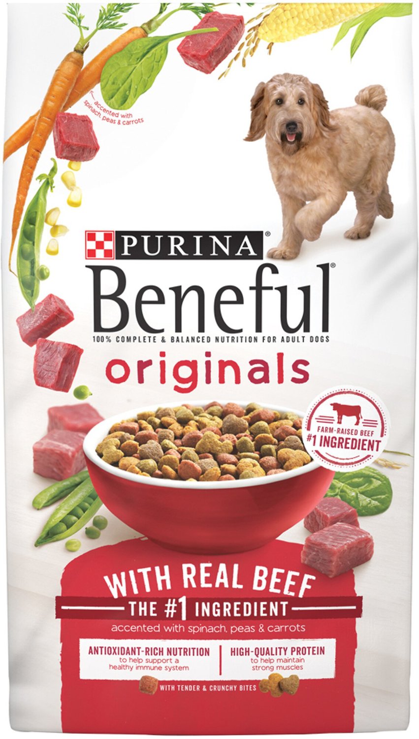 Purina Beneful Originals with Real Beef Dry Dog Food, 31.1