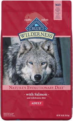 6. Blue Buffalo Wilderness Salmon Recipe Grain-Free Dry Dog Food