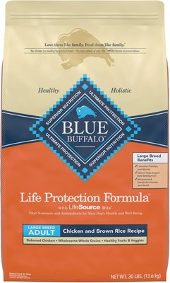 Blue Buffalo Life Protection Formula Large Breed Adult Chicken & Brown Rice Recipe Dry Dog Food, slide 1 of 1