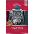 Blue Buffalo Wilderness Trail Treats Grain-Free Salmon Biscuits Dog Treats, 10-oz