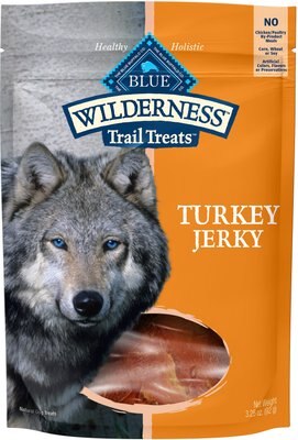 Blue Buffalo Wilderness Trail Treats Turkey Jerky Grain-Free Dog Treats, slide 1 of 1