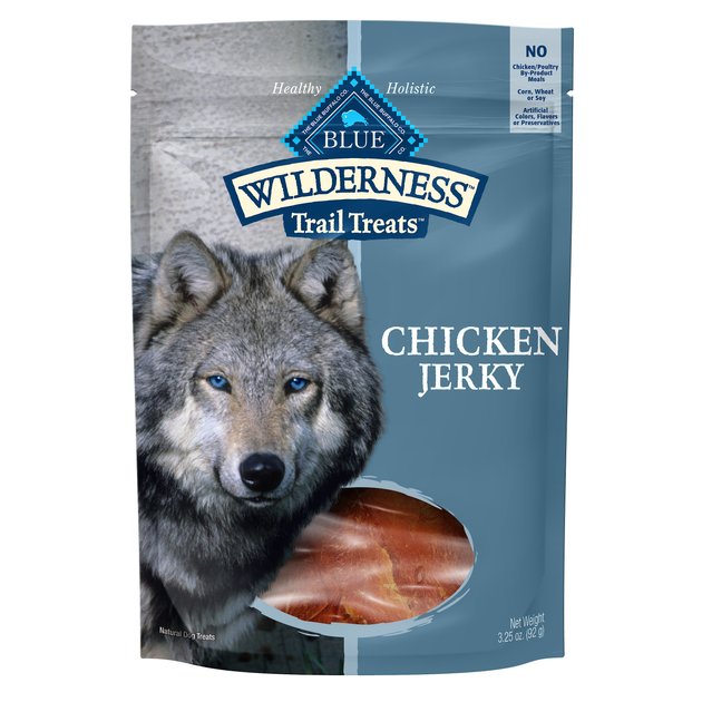 BLUE Wilderness Grain-Free Trail Treats Turkey Jerky for Dogs 3.25oz