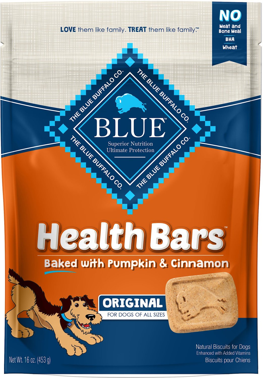 BLUE BUFFALO Health Bars Baked with 