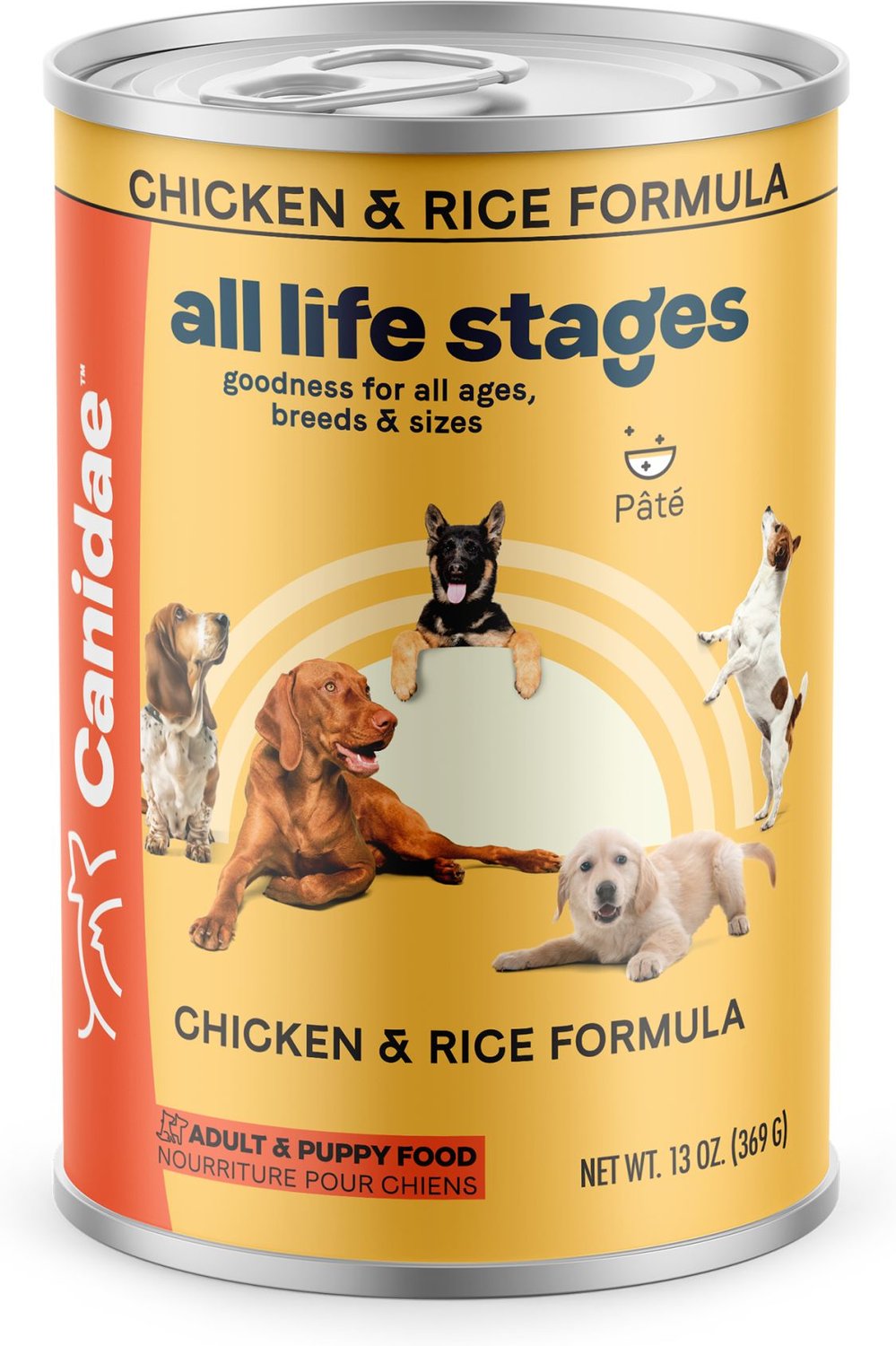 CANIDAE Life Stages Chicken & Rice Formula Canned Dog Food