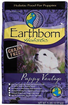4. Earthborn Puppy Vantage Holistic Grain-Free Dry Dog Food