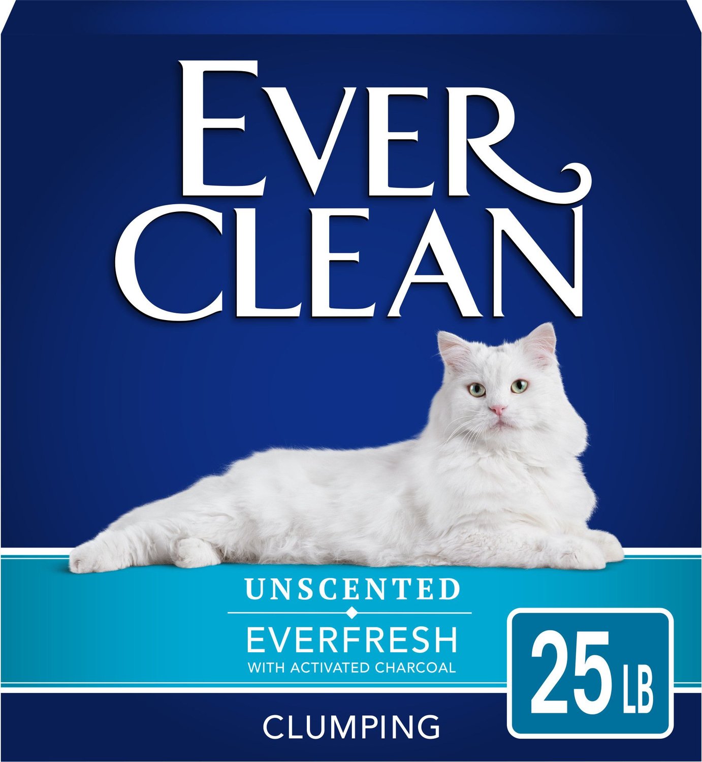 Ever Clean Everfresh with Activated Charcoal Unscented Premium Clumping