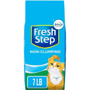 Fresh Step Febreze Scented Non-Clumping Clay Cat Litter, 7-lb bag