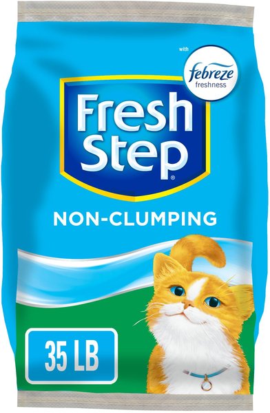 Fresh Step Febreze Scented Non-Clumping Clay Cat Litter, 35-lb bag slide 1 of 8