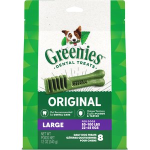 Greenies Large Dental Dog Treats, 8 count