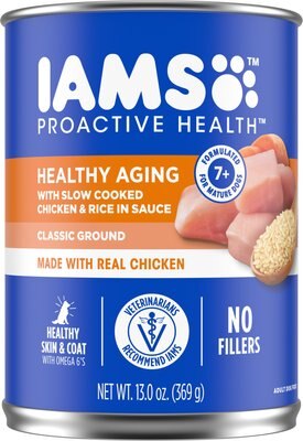 9. Iams ProActive Health Senior Canned Dog Food