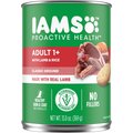 Iams ProActive Health Adult With Lamb & Rice Pate Canned Dog Food, 13-oz, case of 12