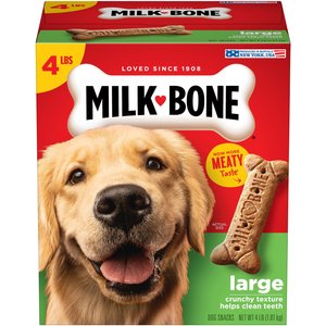 Milk-Bone Original Large Biscuit Dog Treats, 4-lb box