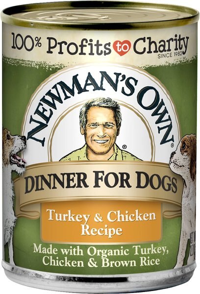 Newman's Own Dinner For Dogs Turkey & Chicken Recipe Canned Dog Food, 12.7-oz, case of 12 slide 1 of 5