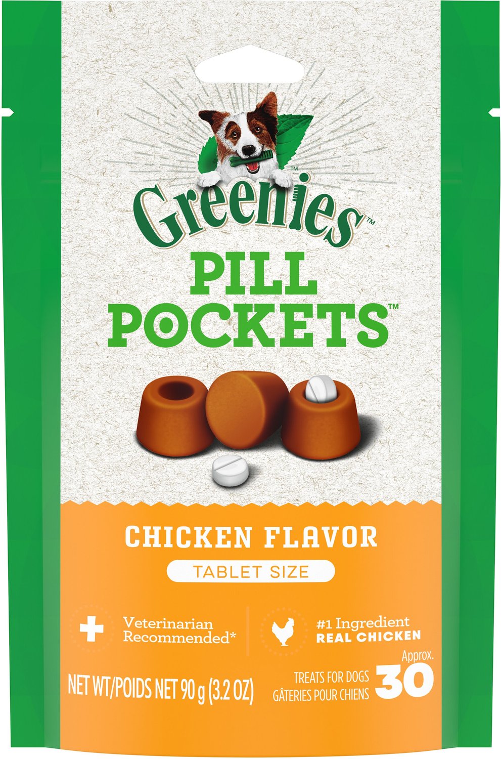 GREENIES Pill Pockets Canine Chicken 
