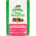 Greenies Pill Pockets Feline Salmon Flavor Cat Treats, 45 count