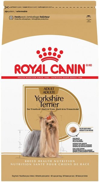 Royal Canin Breed Health Nutrition Yorkshire Terrier Adult Dry Dog Food, 2.5-lb bag slide 1 of 9
