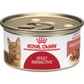 Royal Canin Feline Health Nutrition Adult Instinctive Thin Slices in Gravy Canned Cat Food, 3-oz, case of 24