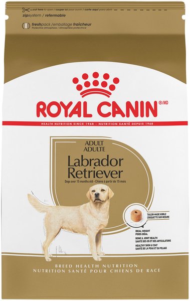 Royal Canin Breed Health Nutrition Labrador Retriever Adult Dry Dog Food, 30-lb bag slide 1 of 8
