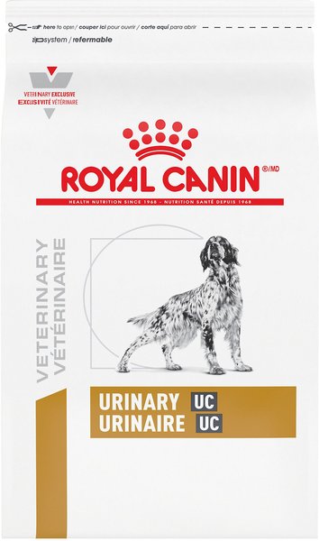 Royal Canin Veterinary Diet Adult Urinary UC Dry Dog Food, 18-lb bag