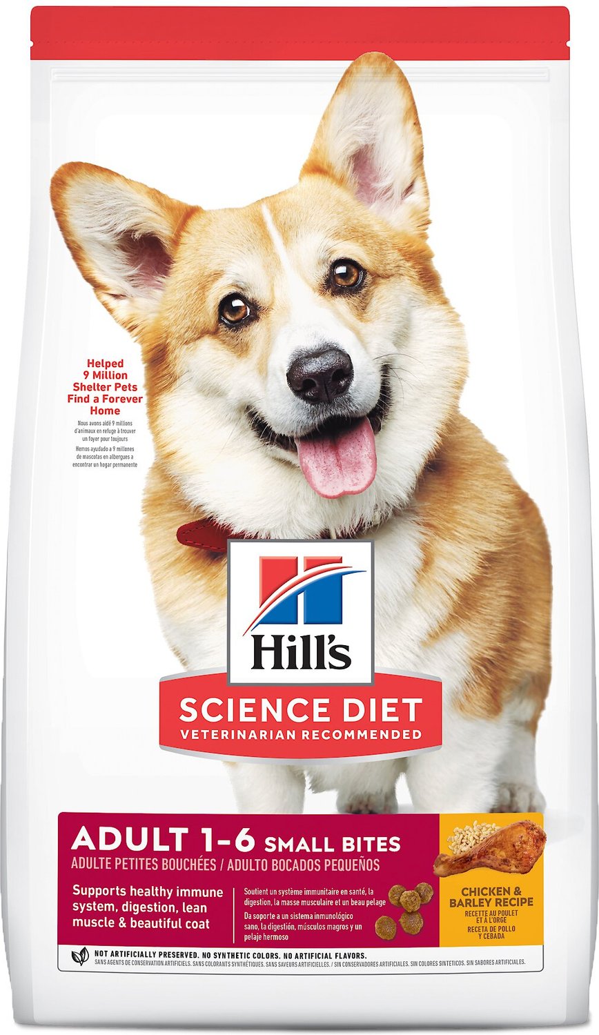 hill's science diet small bites