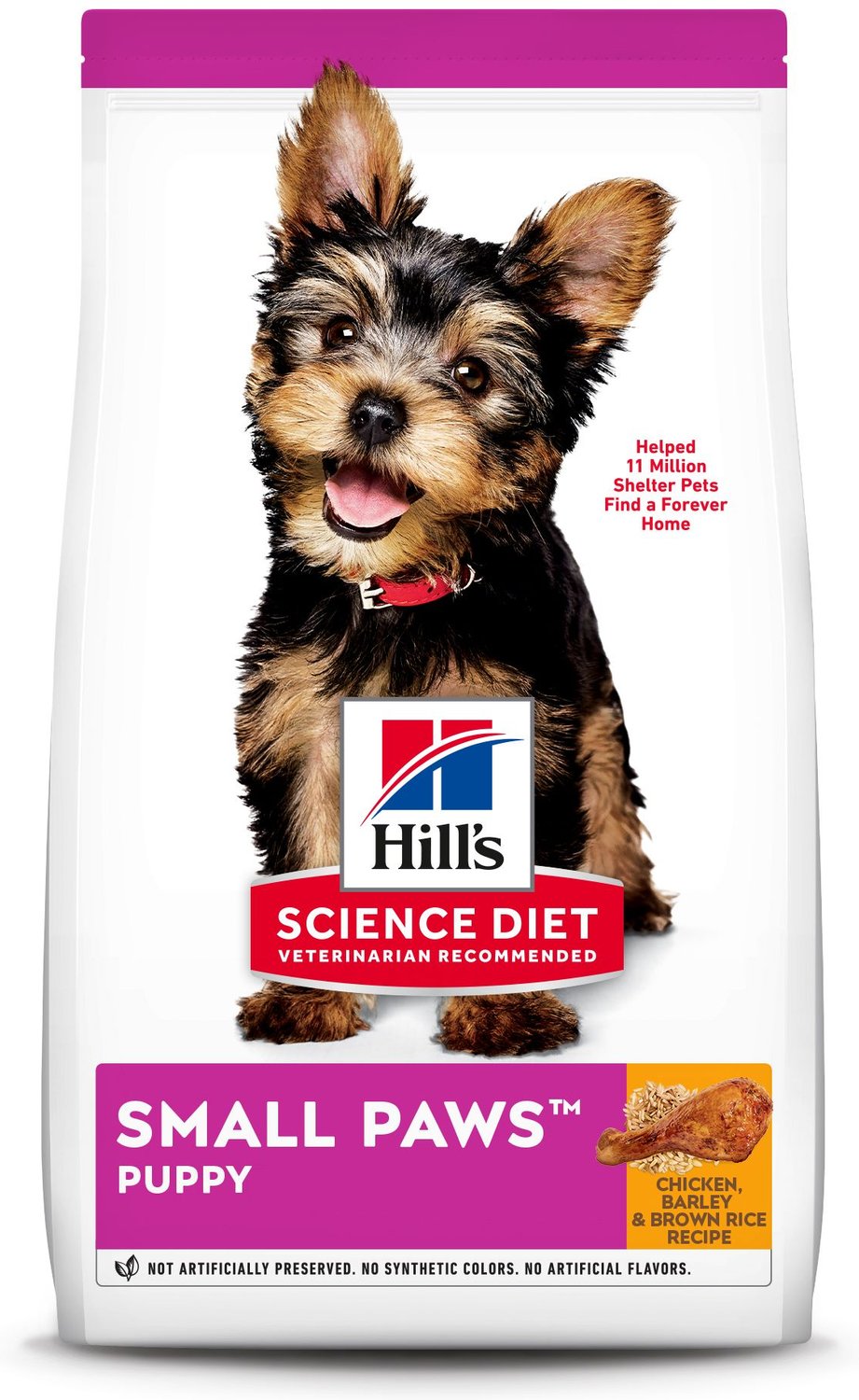 Hill's Science Diet Puppy Small Paws Chicken Meal, Barley ...
