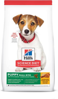 9. Hill's Science Diet Puppy Healthy Development Small Bites Dry Dog Food