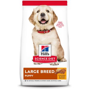 Hill's Science Diet Puppy Large Breed Chicken Meal & Oat Recipe Dry Dog Food, 30-lb bag
