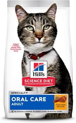 Hill's Science Diet Adult Oral Care Dry Cat Food, slide 1 of 1