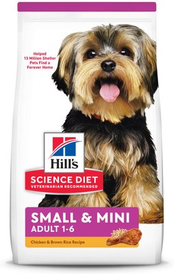 Hill's Science Diet Adult Small Paws Chicken Meal & Rice Recipe Dry Dog Food, slide 1 of 1