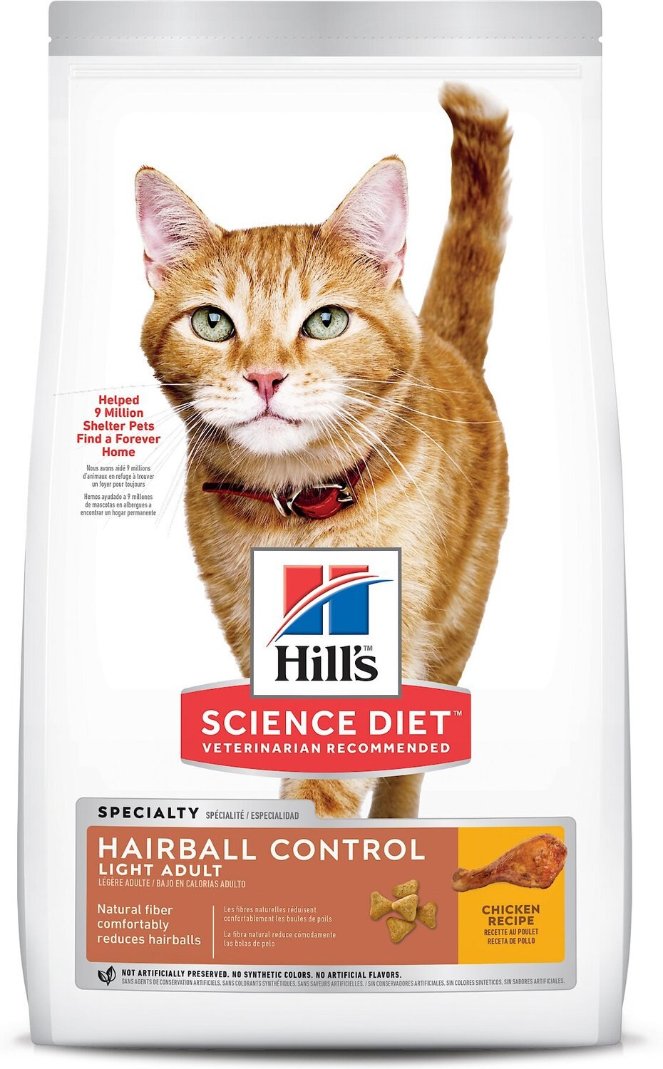 hill's science diet indoor dry cat food
